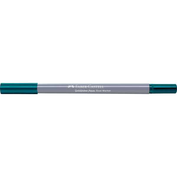 Feutre de coloriage - Faber-Castell - Goldfaber Aqua - Vert cobalt intense - 158