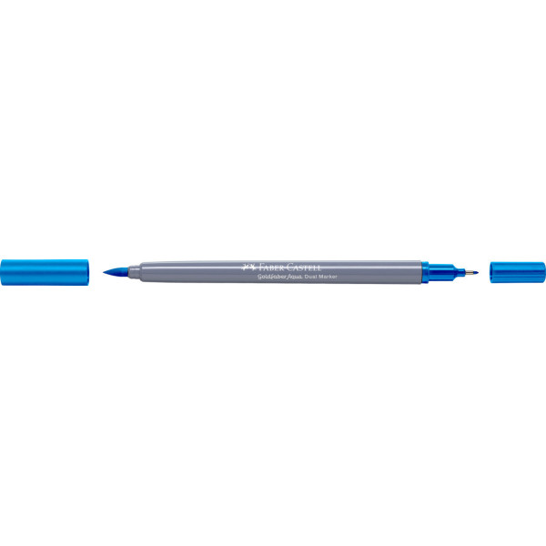 Feutre de coloriage - Faber-Castell - Goldfaber Aqua - Bleu azur - 449