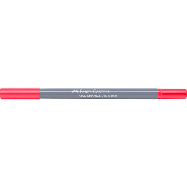 Feutre de coloriage - Faber-Castell - Goldfaber Aqua - Rouge brillant - 122