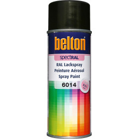 photo-Bombe de peinture Belton Spectral RAL6014 olive jaune 400ml