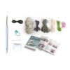 Kit créatif - Crée un amigurumi en crochet - Koala - Accessoires inclus