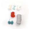 Kit créatif - Crée un amigurumi en crochet - Phoque - Accessoires inclus