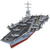 Maquette - Puzzle - 3D - Porte-avion militaire - 99 pièces - Dès 8 ans