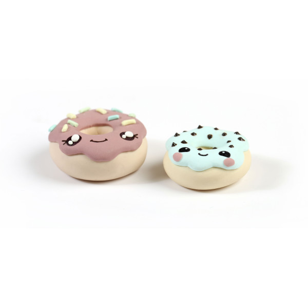 Pâte Fimo - Coffret Kawaii Family - Pâte polymère - Mallette 18 pièces