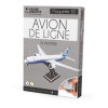 Maquette - Puzzle - 3D - Avion de ligne - 47 pièces - Dès 8 ans