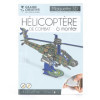 photo-Maquette - Puzzle - 3D - Hélicoptère de combat - 57 pièces - Dès 8 ans