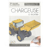 photo-Maquette - Puzzle - 3D - Tracteur chargeuse - 66 pièces - Dès 8 ans