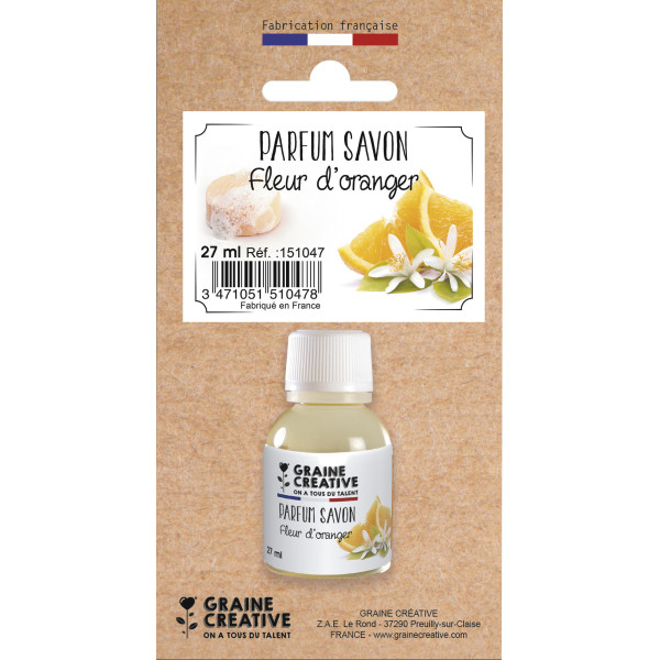 photo-Parfum - Pour bougie à faire soi même - Senteur fleur d'oranger - 27ml
