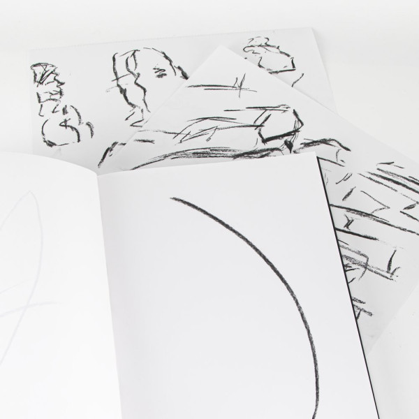 Carnet à dessin - A4 - 80 pages - Papier 110g - Blanc - Lefranc Bourgeois