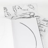 Carnet à dessin - A5 - 80 pages - Papier 110g - Blanc - Lefranc Bourgeois
