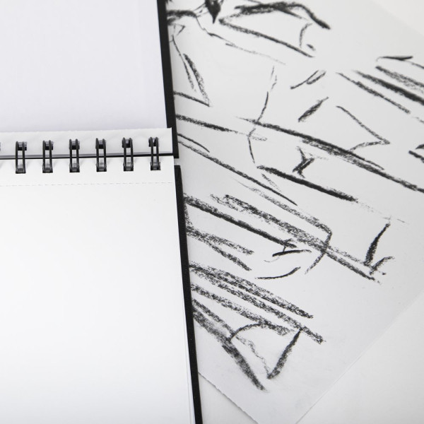 Carnet à dessin - A5 - Spirales - 80 pages - Papier 110g - Blanc - Lefranc Bourgeois