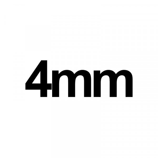 Aiguille à tricoter - 30 cm - Métal - 4mm