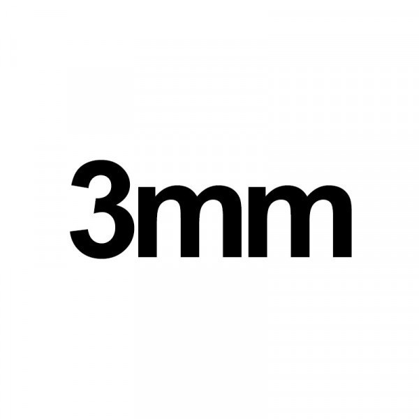 Aiguille à tricoter - 30 cm - Métal - 3mm