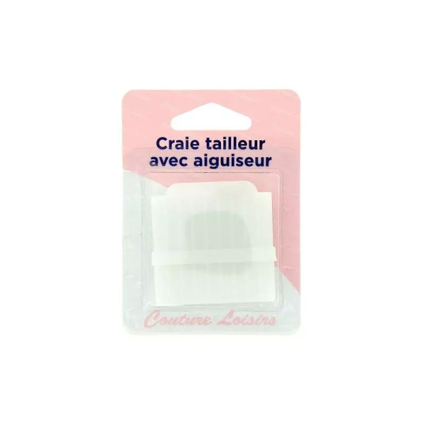 photo-Craie de tailleur - Pour tissus - Avec boite et affuteur