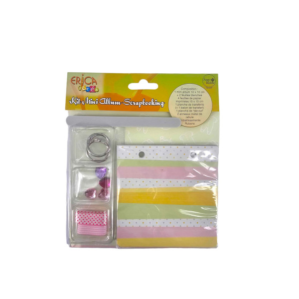 photo-Kit Mini Album - Scrapbooking - Erica