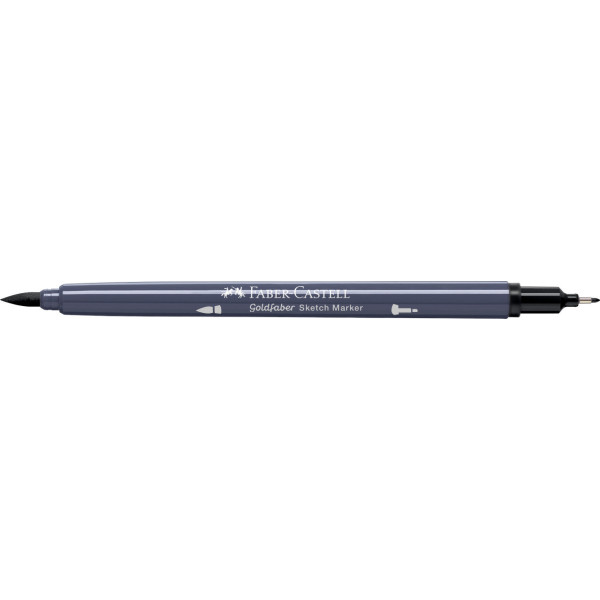 Feutre de coloriage - Faber-Castell - Goldfaber Sketch - Gris Naturel - 336
