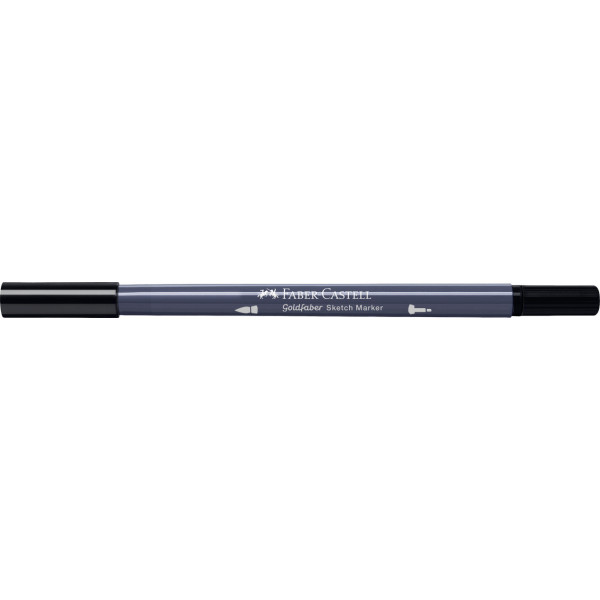 Feutre de coloriage - Faber-Castell - Goldfaber Sketch - Noir - 199