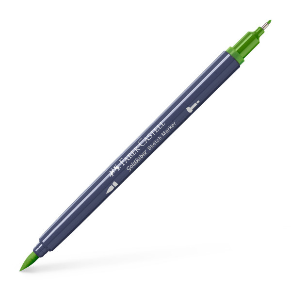 photo-Feutre de coloriage - Faber-Castell - Goldfaber Sketch - Terre Verte jaunâtre - 168