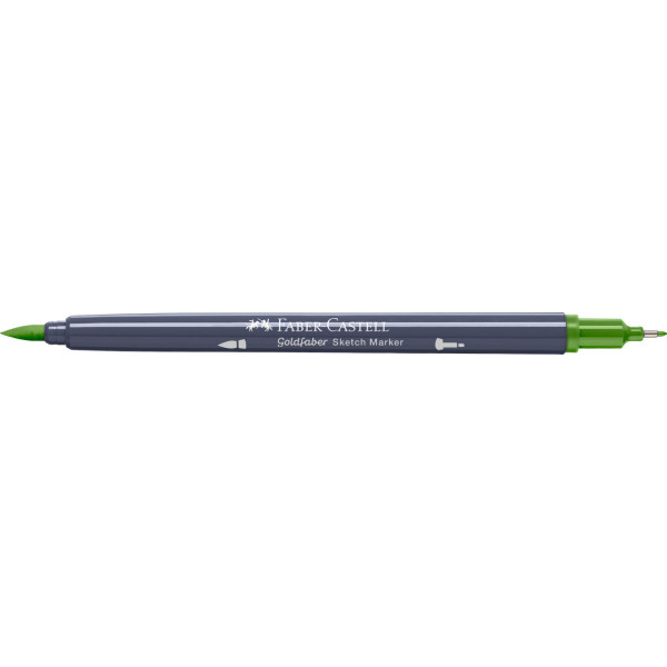 Feutre de coloriage - Faber-Castell - Goldfaber Sketch - Terre Verte jaunâtre - 168