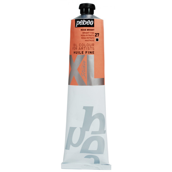 photo-Tube de peinture à l'huile - Fine - Rose lumière - 200ml - Pébéo