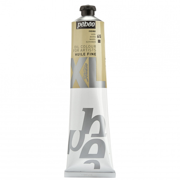 photo-Tube de peinture à l'huile - Fine - Blanc Ivoire - 200ml - Pébéo