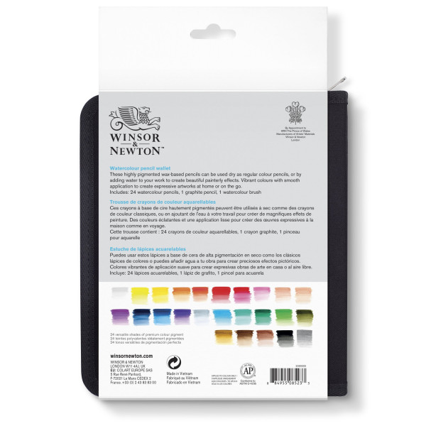 Set De 26 Crayons De Couleur - Aquarellable - Studio Collection - Windsor et Newton