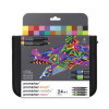 Trousse Promarker - 24+1 feutres - Double pointes - Assortis - Winsor et Newton