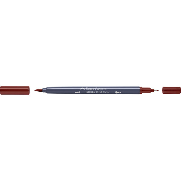 Feutre de coloriage - Faber-Castell - Goldfaber Sketch - Mahogany - 378