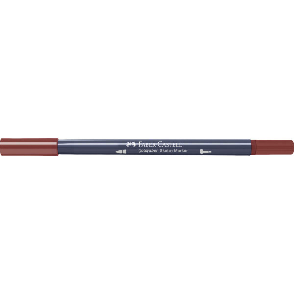 Feutre de coloriage - Faber-Castell - Goldfaber Sketch - Mahogany - 378