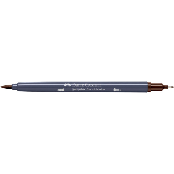 Feutre de coloriage - Faber-Castell - Goldfaber Sketch - Burnt umber - 280