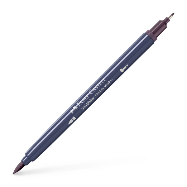 photo-Feutre de coloriage - Faber-Castell - Goldfaber Sketch - Dusty mauve - 347