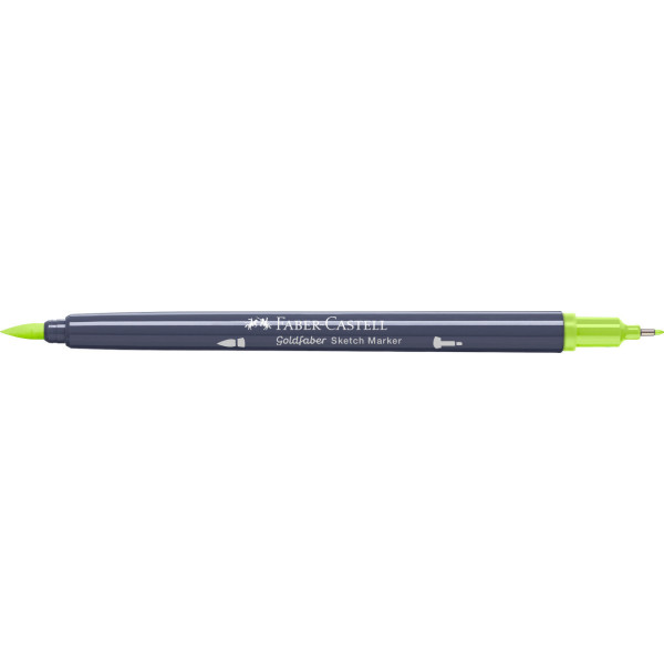 Feutre de coloriage - Faber-Castell - Goldfaber Sketch - Dull lime - 207
