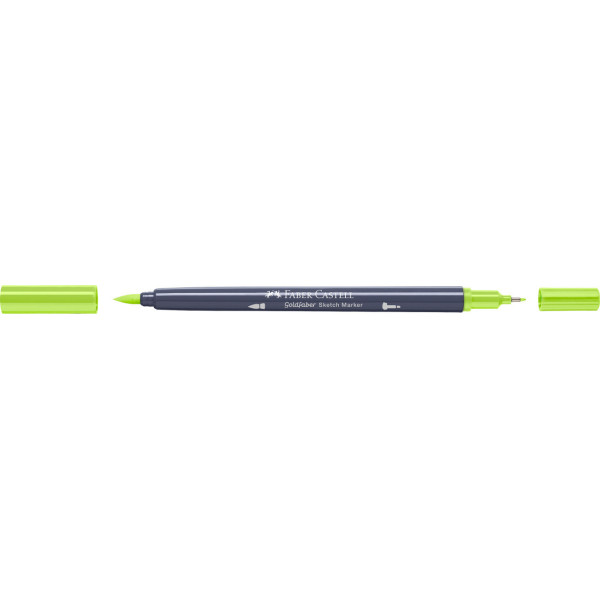 Feutre de coloriage - Faber-Castell - Goldfaber Sketch - Dull lime - 207