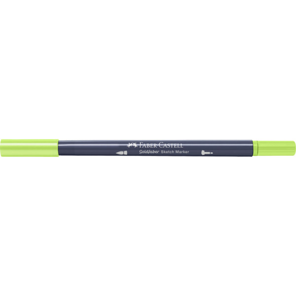 Feutre de coloriage - Faber-Castell - Goldfaber Sketch - Dull lime - 207
