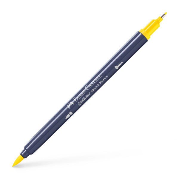 photo-Feutre de coloriage - Faber-Castell - Goldfaber Sketch - Cadmium yellow - 107