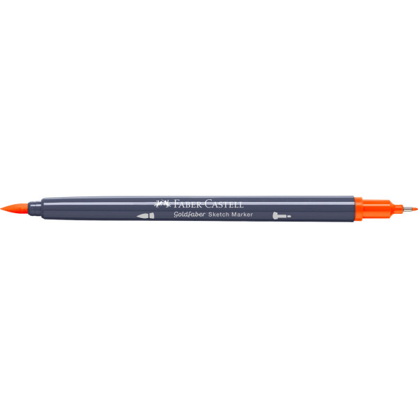 Feutre de coloriage - Faber-Castell - Goldfaber Sketch - Dark cadmium - 115