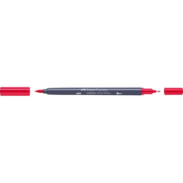 Feutre de coloriage - Faber-Castell - Goldfaber Sketch - Permanent carmine - 126