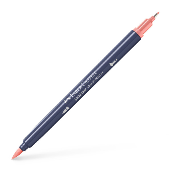 Crayons De Couleur Aquarellables Faber-Castell - Lot De 3, Mine 3 Mm, Corps Triangulaire Grip Doux - Ton Chair Clair
