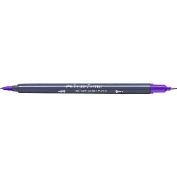 Feutre de coloriage - Faber-Castell - Goldfaber Sketch - Purple violet - 136