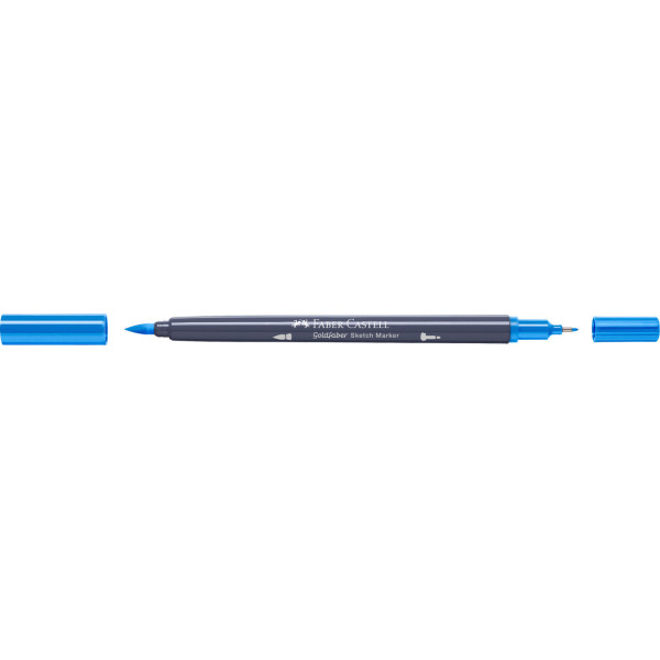 Feutre de coloriage - Faber-Castell - Goldfaber Sketch - Saltwater bleu - 451