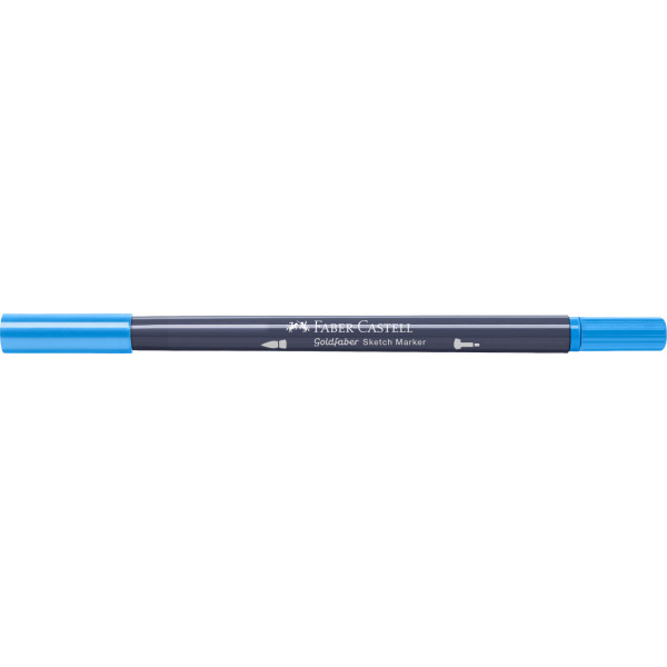Feutre de coloriage - Faber-Castell - Goldfaber Sketch - Saltwater bleu - 451