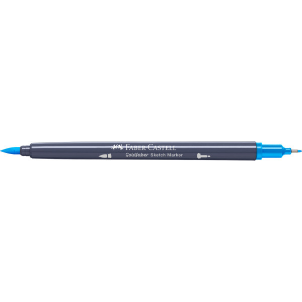 Feutre de coloriage - Faber-Castell - Goldfaber Sketch - Azure blue - 449