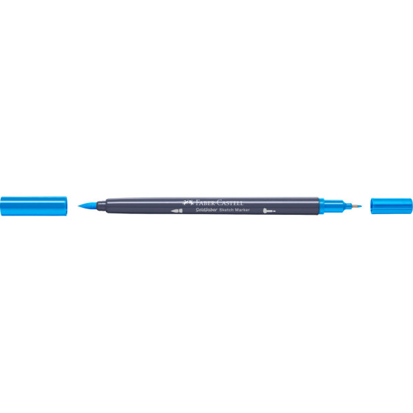 Feutre de coloriage - Faber-Castell - Goldfaber Sketch - Azure blue - 449