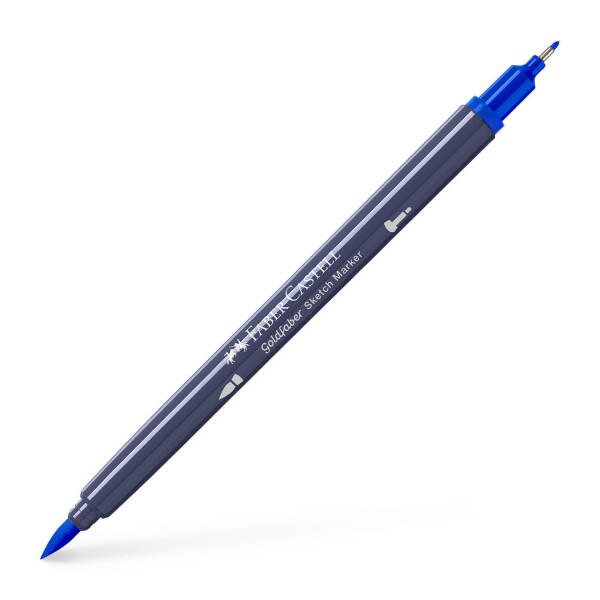 photo-Feutre de coloriage - Faber-Castell - Goldfaber Sketch - Helioblue reddish - 151