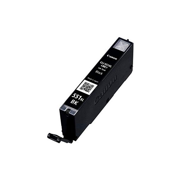 Cartouche jet d'encre Canon CLI 551XL BK noire pas cher