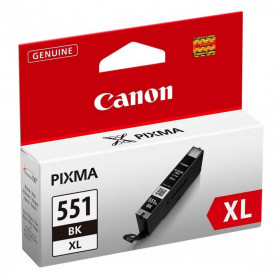 Cartouche jet d'encre Canon CLI 551XL BK noire | Surdiscount