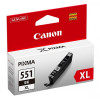 Cartouche jet d'encre Canon CLI 551XL BK noire | Surdiscount