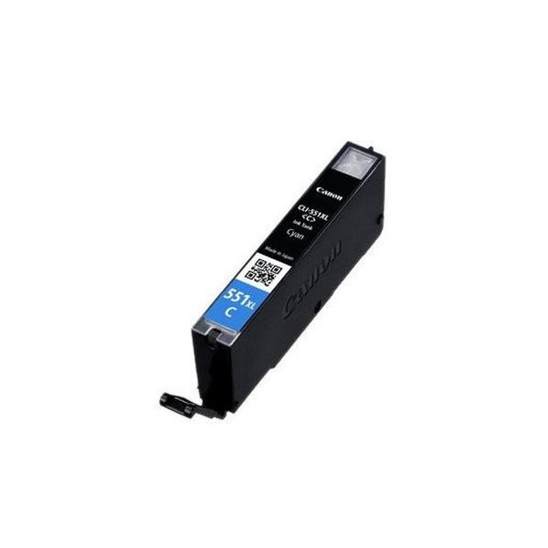 Cartouche jet d'encre Canon CLI 551XL Cyan pas cher