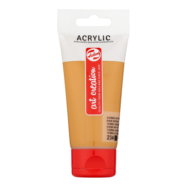 photo-Peinture acrylique - Terre sienne naturelle - 234 - Art Creation Talens - Tube de 75ml