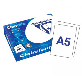 500 feuilles - Papier Clairefontaine Clairalfa - A5 - 210x148mm - 80gr 1910C pas cher